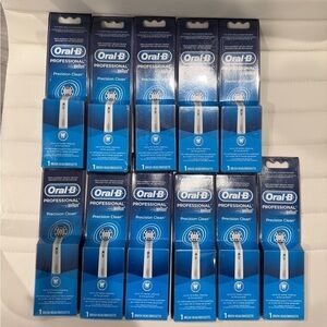 Oral-B Professional Precision Clean Toothbrush Heads Lot of 11